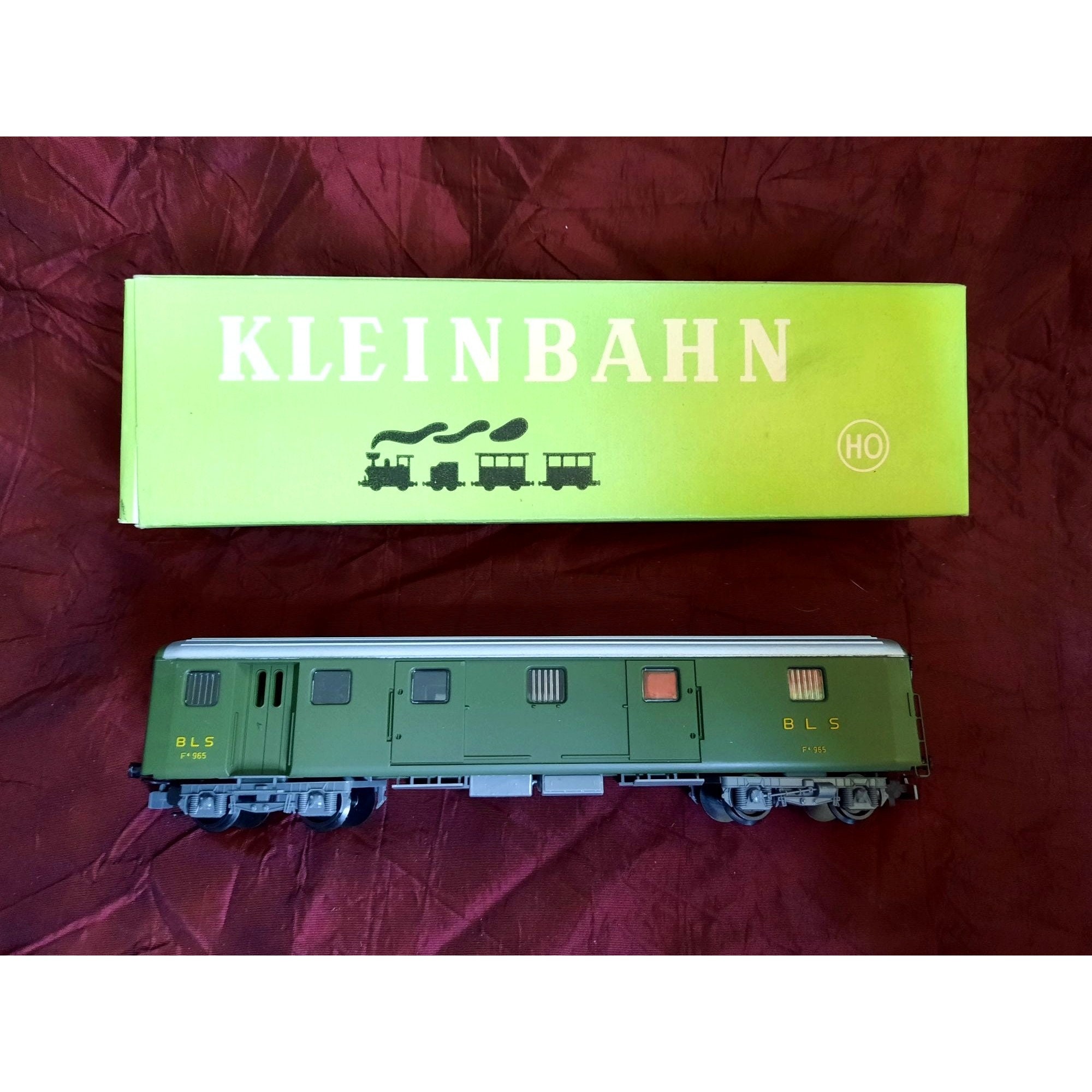 Vintage 1950s Kleinbahn Toy Train BLS Parcels Wagon SBB F4 965 No 382 ...
