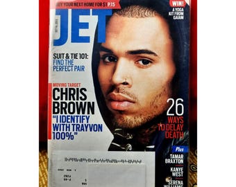Vintage Jet Magazin Chris Brown Oct 14 2013