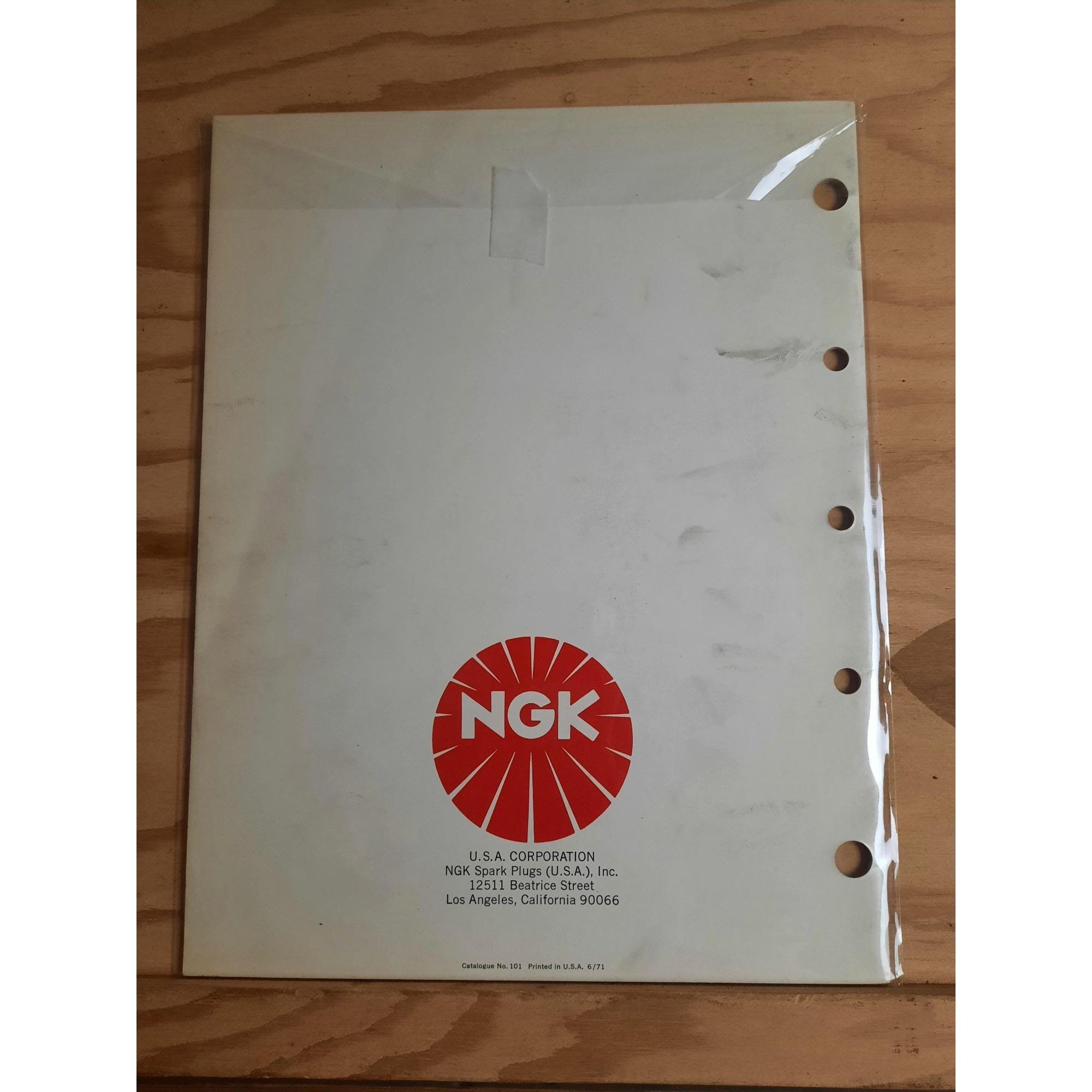 US NGK SPARKPLUGS ビンテージ 壁掛け時計 掛時計 アメリカ製
