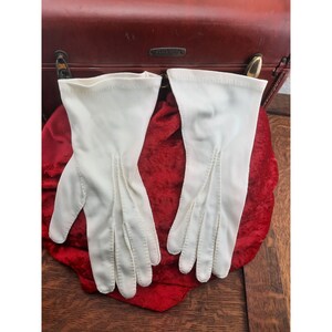 Vintage Womens Gloves Shalimar Darted Evening Gloves 13.5&quot; 1950s