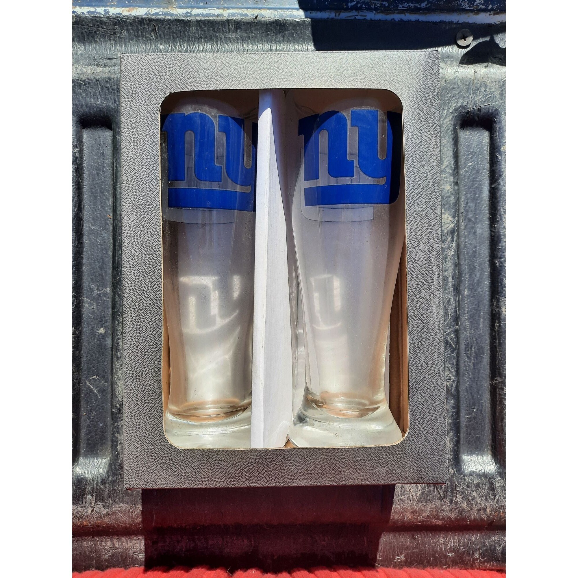 Duck House NFL Ensemble de Verres à Pinte Unisexe, Mixte, Pint Glass Set, Claire, 16 OZ/EA