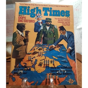 High Times Magazine MAR 1977 Nr. 19 VG + Originalveröffentlichung