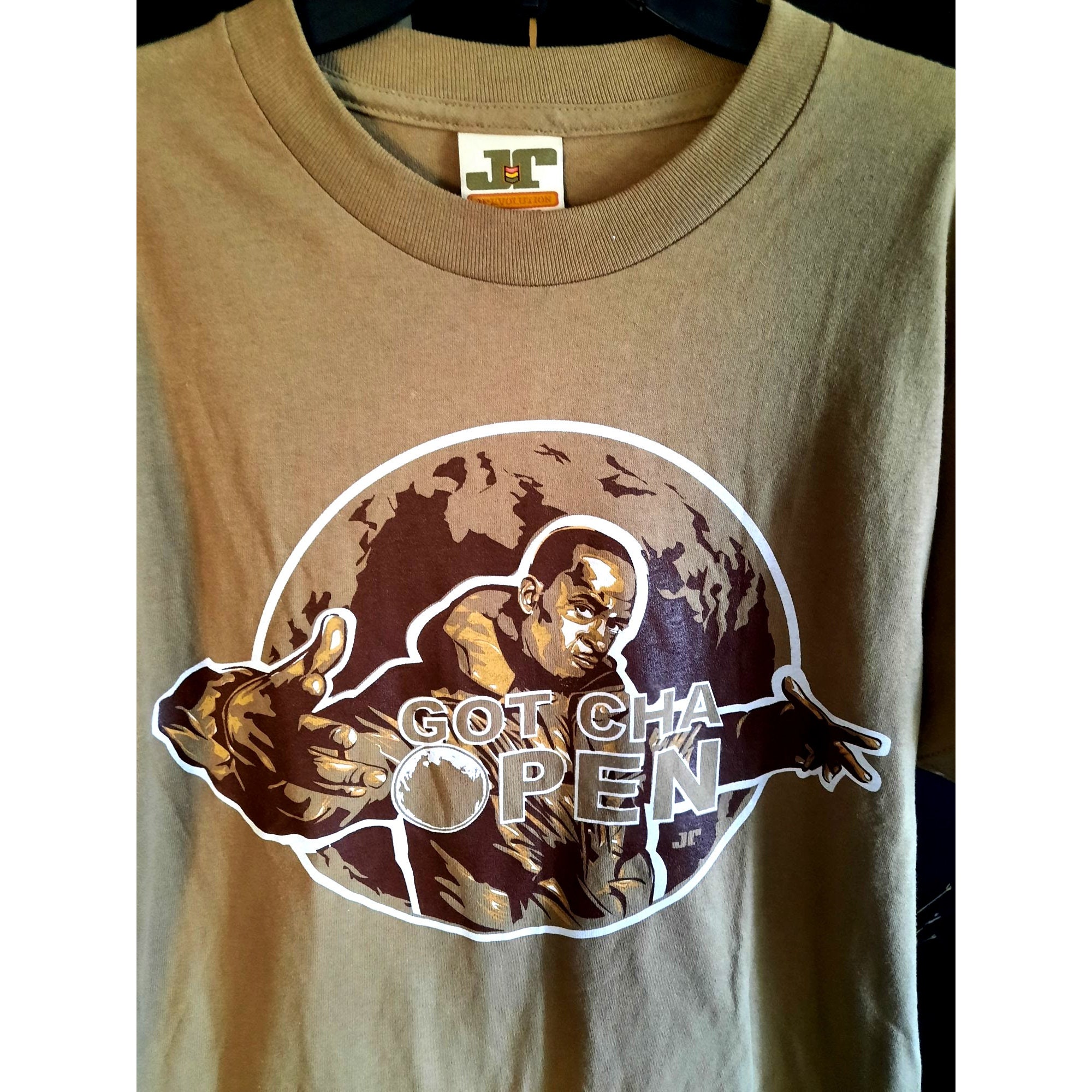 Mens Tshirt 1990s JR Revolution LA Black Moon 