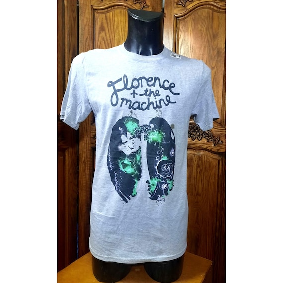 New Florence and the Machine Band Tour T-shirt Lungs 2009 Shirt M