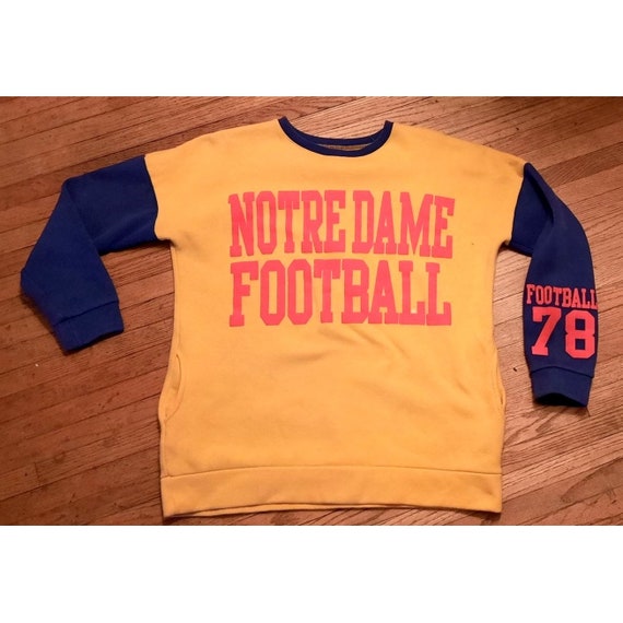 Vintage Sweatshirt Joe Montana Notre Dame Univers… - image 1