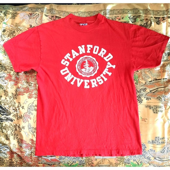 Vintage Mens L Tshirt 1970s Stanford University L… - image 2