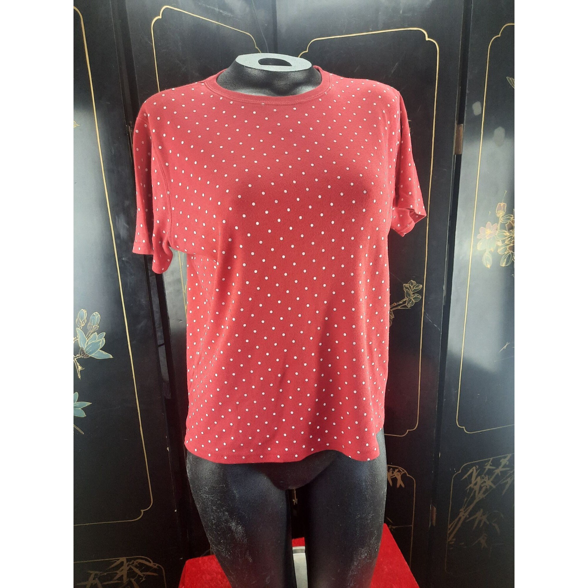 Chemise Pull Karen Scott Femme - Taille L, Décontractée, Bleue, Neuve Avec étiquettes