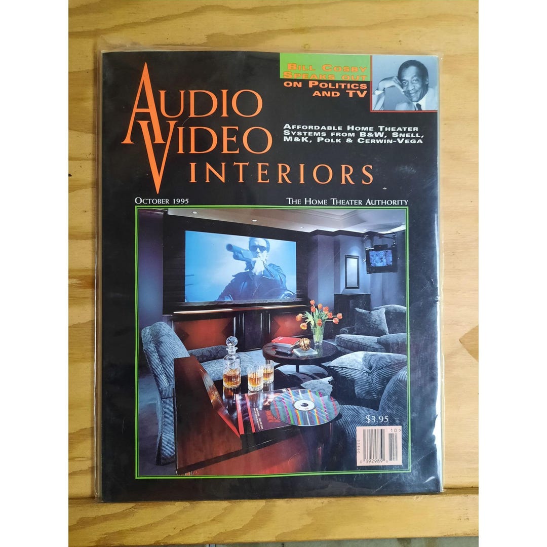 Video Systems Magazine Vintage Technical Magazine Audio Video Interiors Oct 1995 Vol 7 No 10 ...