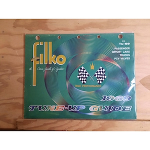 Vintage Technical Manual Filco 1969 Tune Up Guide 512 TU-69 Mechanics Guide