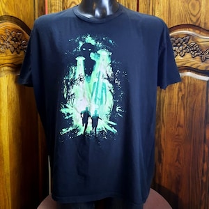 Vintage The X Files Movie Promo L Tshirt 1998 Black Shirt