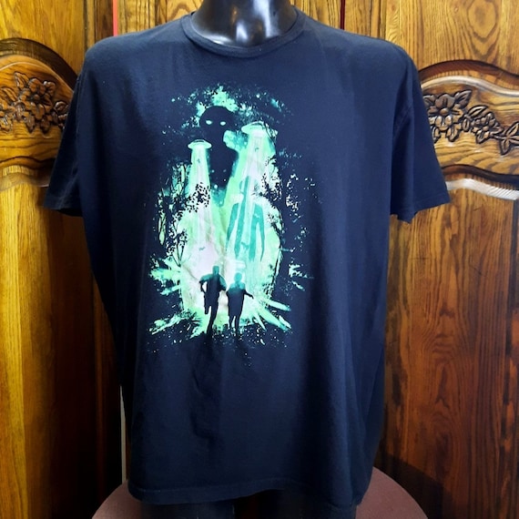 Vintage The X Files Movie Promo L Tshirt 1998 Black Shirt