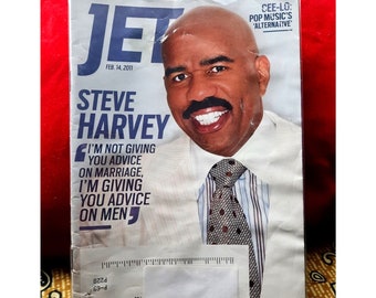 Vintage Jet Magazine Steve Harvey Feb 14 2011