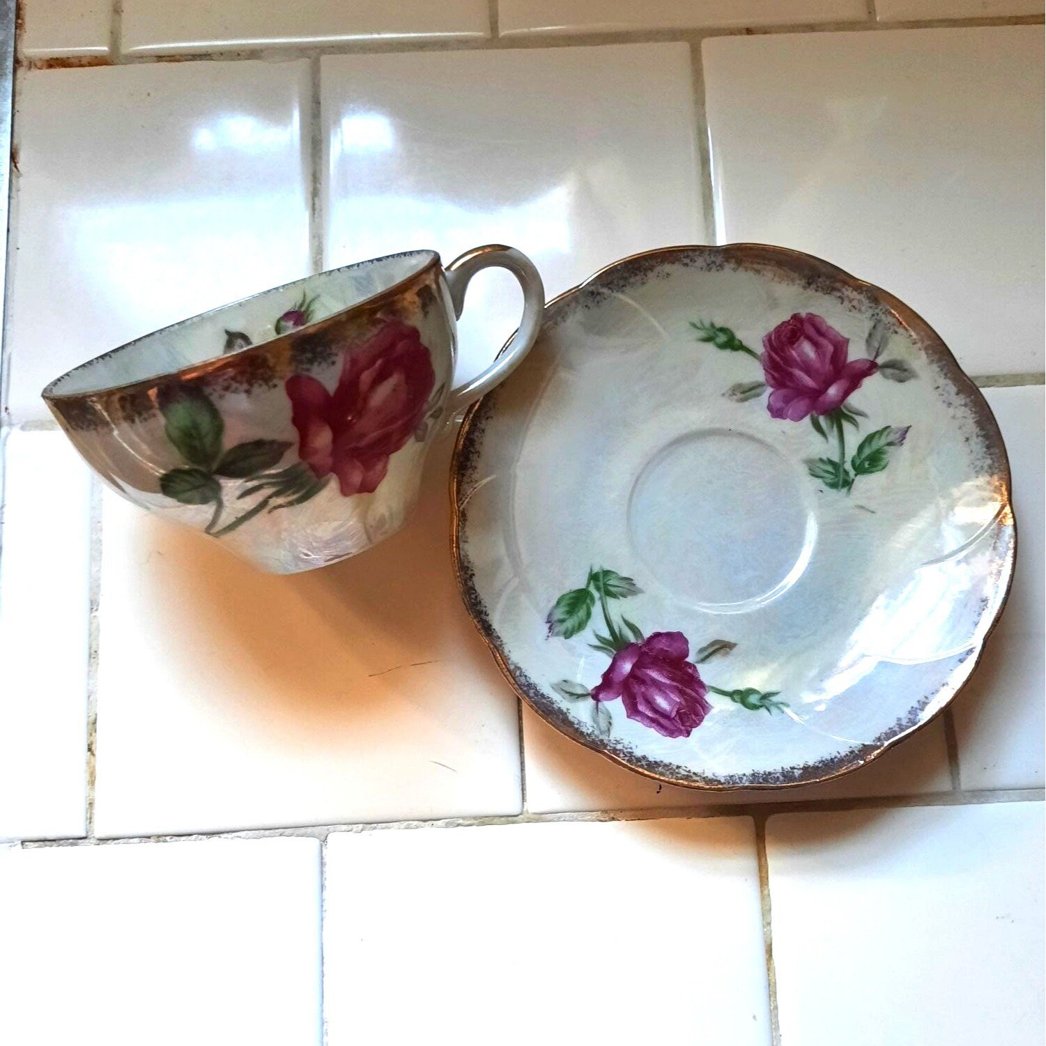 Vintage Nasco Japan Del Coronado Teacup and Saucer Fine Porcelain ...