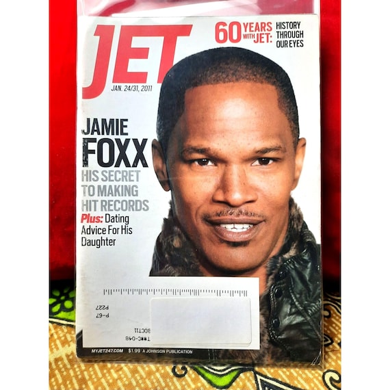 Vintage Jet Magazine Jamie Foxx Jan 24/31 2011 - Etsy