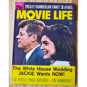 Vintage Pulp Fiction Tabloid Movie Life Magazine July 1964 Vol 27 No 7 Original 25 cent Publication