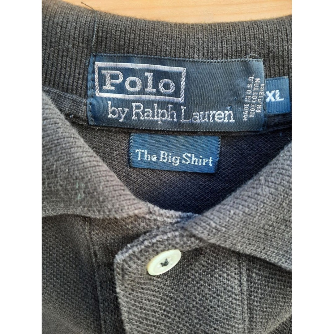 Vintage Polo by Ralph Lauren the Big Shirt Made in - Etsy