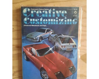 Rivista di auto d'epoca Petersen's Deluxe Series Creative Customizing 1978 Advanced Metalwork and Paint Book