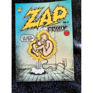 Vintage Comic ZAP Comix Comic Book No 0 Oct 1988 11th Printing 2.95 cover NM
