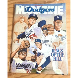 Vintage Dodgers Magazine and Scorecard Official Souvenir Program Vol 3 No 2 Centennial Issue 1990s LA Dodgers vs Philadelphia Phillies