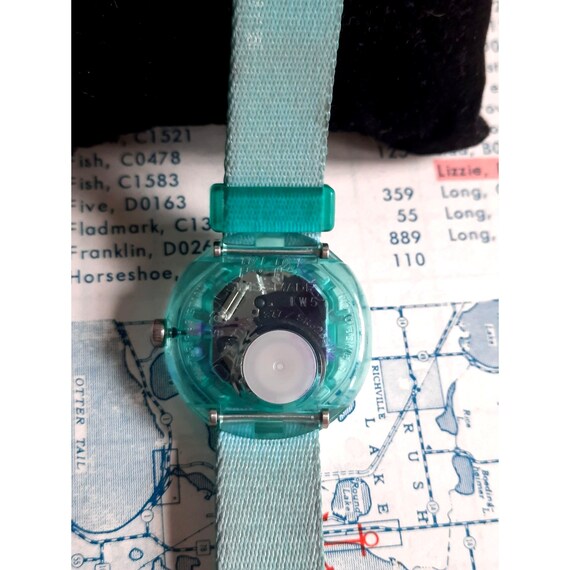 Swatch Flik Flak Watch Ticking Island Sweet Dolph… - image 6