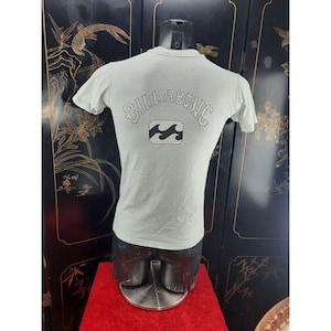 Vintage Billabong Mens S Tshirt Billabong Australia Since 1973 Single Stitch Blue Shirt 1970s