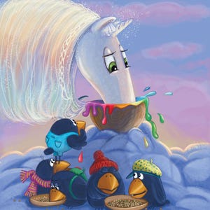 Unicorn of Christmas Magic E-book | Educational Christmas story for children | Dream Big and Believe in Yourself