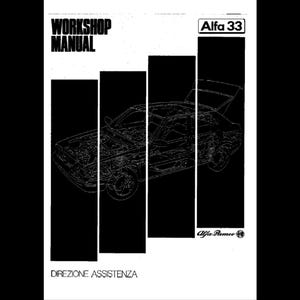 1984 Alfa Romeo 33 Service Workshop Manual pdf download