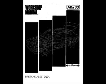 1984 Alfa Romeo 33 Service Workshop Manual pdf download