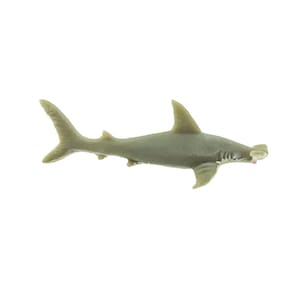 Tiny MINIATURE HAMMERHEAD SHARK Animals Figurines Figures Dollhouse Diorama Terrarium Fairy Garden Small Mini Micro Miniatures Sea Ocean