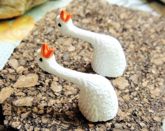 GOOSE MAGNET PUSHPIN Push Pins Tacks Decorative Thumbtack Nail Cubicle Decor Animal Corkboard Refrigerator