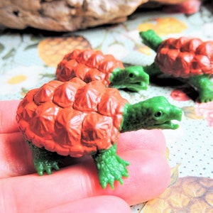 MINIATUR SÄGE SCHILDKRÖTE Abbildung Figuren Puppenhaus Diorama Terrarium Lieferungen Kunststoff Tier Kleine Tiere Mini Figuren Schildkröte Schildkröten