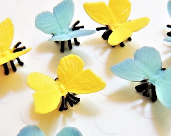 Butterfly MINIATURE Butterflies Insect  MICRO Mini Figures Doll House Diorama Terrarium Small Craft Tiny Miniatures Fairy Garden Miniatures