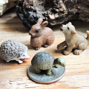 Woodland Surprise Figurines - Etsy