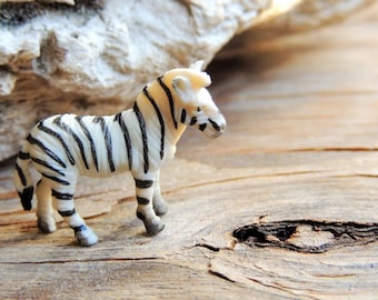 Miniature FAIRY GARDEN Terrarium Accessories ~ Mini SAFARI Animal ZEBRA