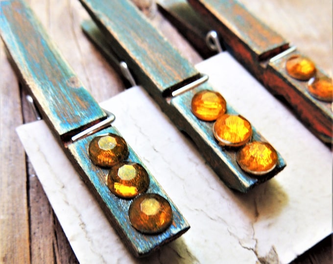 CLOTHES PINS DECORATIVE Clothespin Wooden With Painted