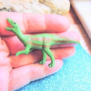 MINIATUR DINOSAURIER Baryonyx Tierfiguren Figur Fee Gärten Puppenhaus Diorama Terrarium kleine Dino Miniaturen Minifigur Prähistorische