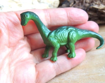 DINOSAUR TOYS MINIATURE Diplodocus Figure Figurines Fairy Garden Dollhouse Diorama Terrarium Small Mini Plastic Cupcake Topper Dino Birthday