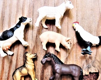extra large plastic farm animals