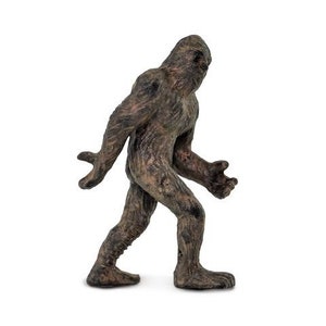 MINIATURE BIGFOOT Tiny Mini Figure Dollhouse Diorama Terrarium Small Tiny Fairy Garden Miniatures Figurines Sasquatch Cryptozoology Micro