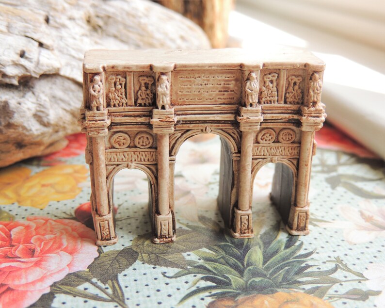 Large MINIATURES ANCIENT ROME Triumphal Arch Figures Figurines Etsy