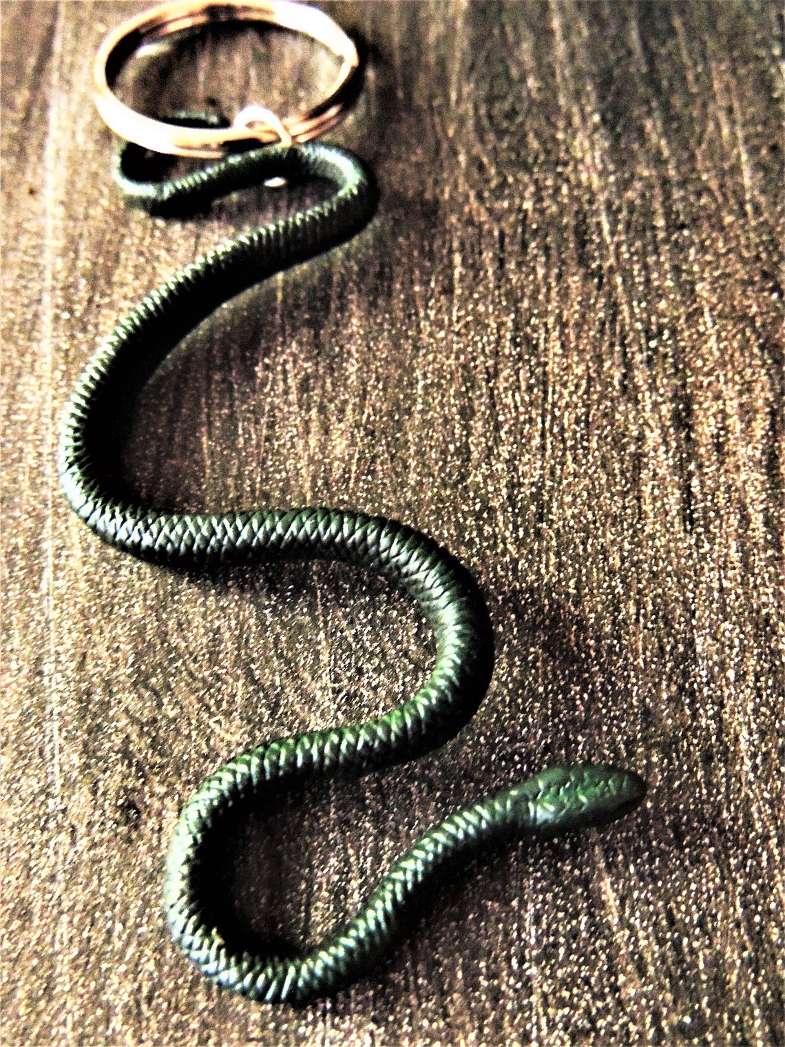 SNAKE KEYCHAIN Snake Key chain Key Holder Key Ring Cute Unique Etsy