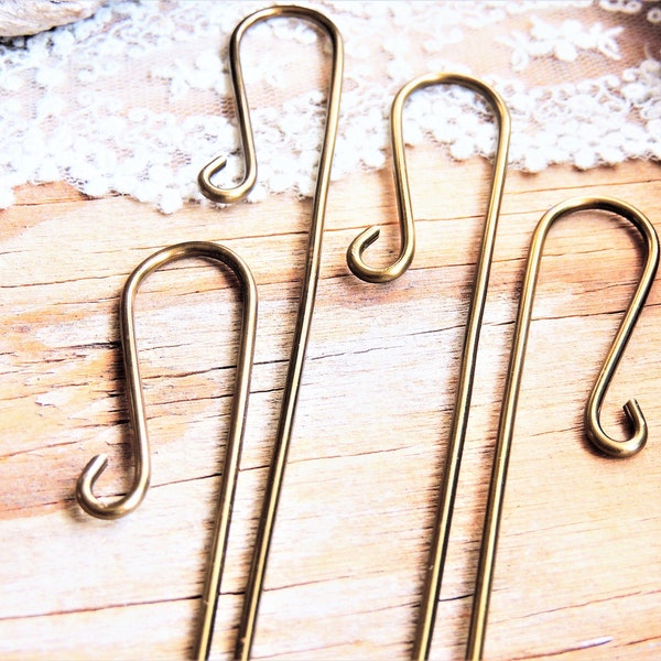 WIRE TABLE NUMBER Holder Tall Place Card Holders Sticks Stems Floral Picks Photo Metal Memo Pins Sign Cake Topper Copper Gold Silver Long