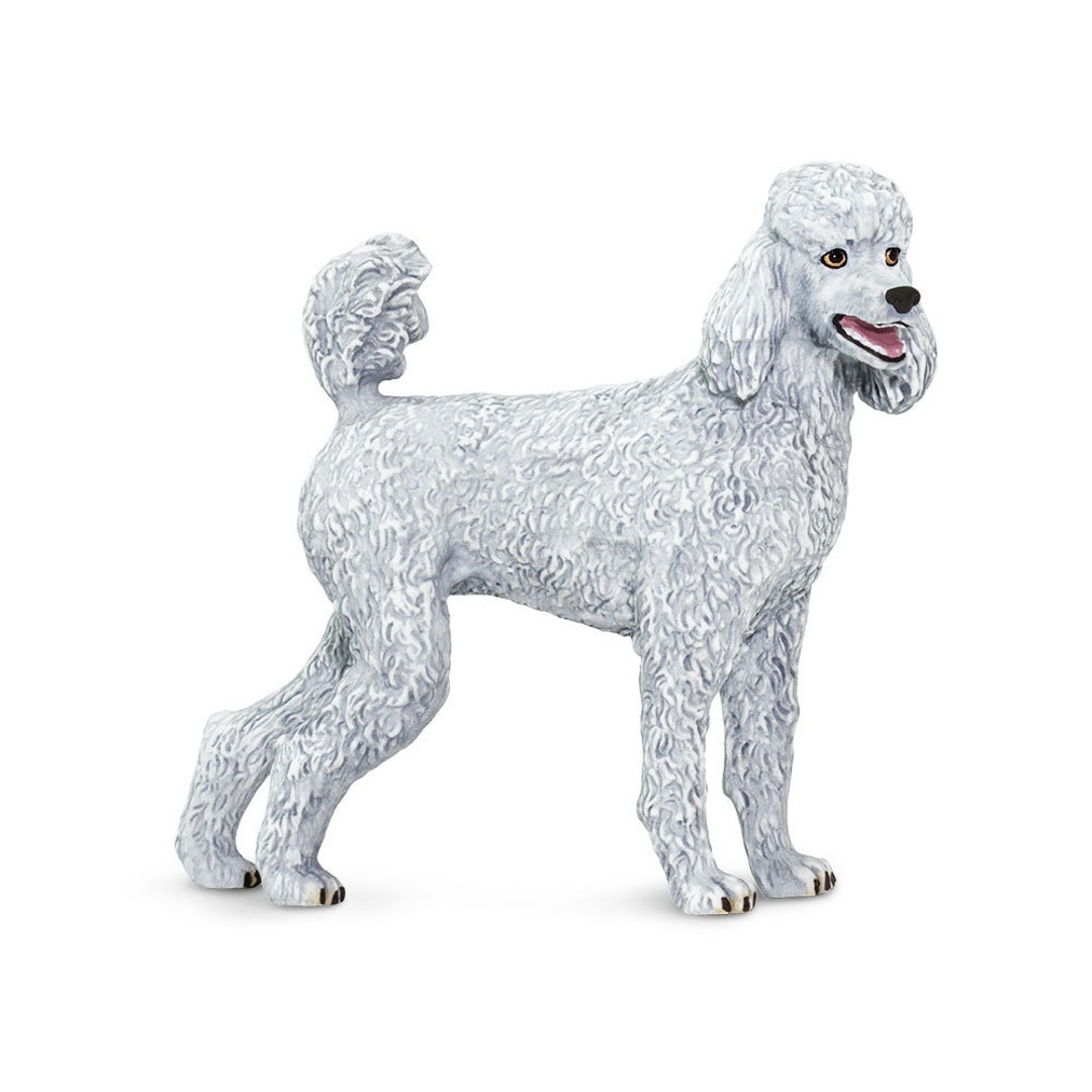 CollectA Brown Toy Poodle Dog Figure – 88880 – Realistic Model Ornament & Cake Topper