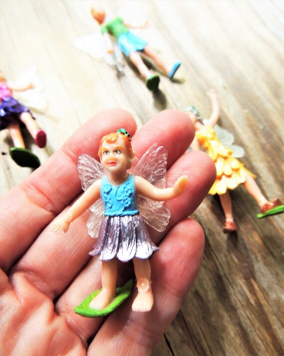 plastic toy fairies