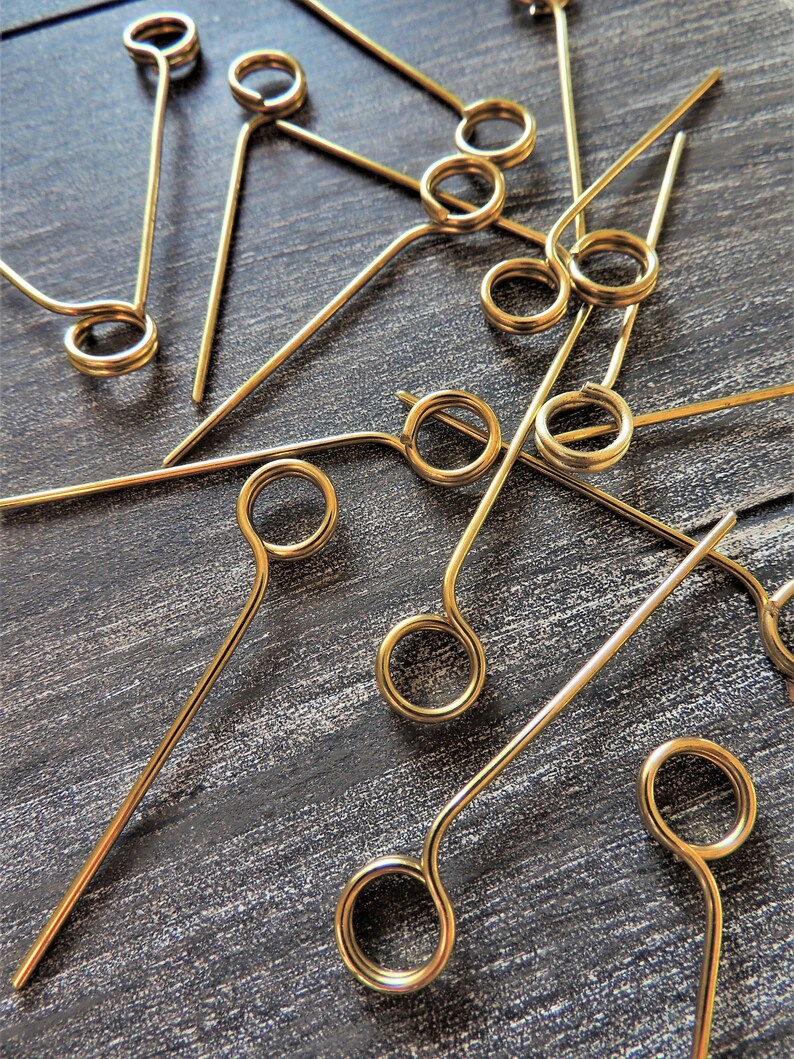 3.5 WIRE CARD HOLDERS Set Picks Gold No Base Place Card Etsy