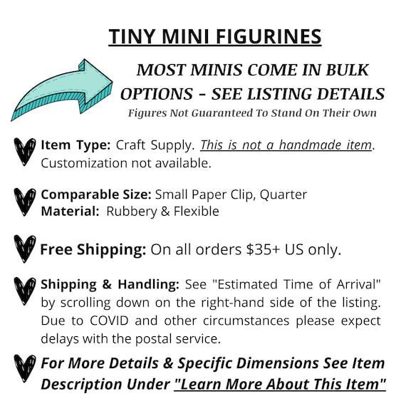 BLACK BEAR MINIATURES: Tiny Mini Animals Figurine Micro Mini Fairy