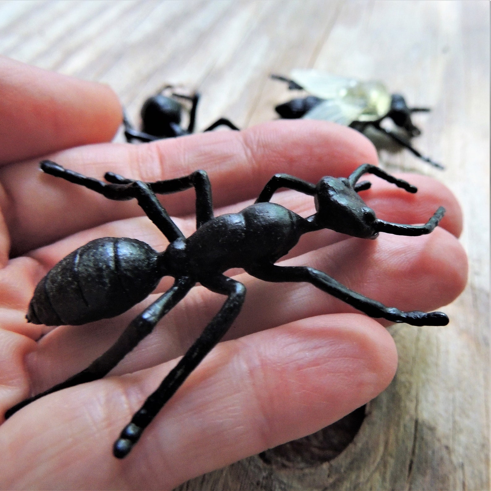 MINIATURE ANT Insects Animal Figure Figurine Dollhouse Fairy Garden ...