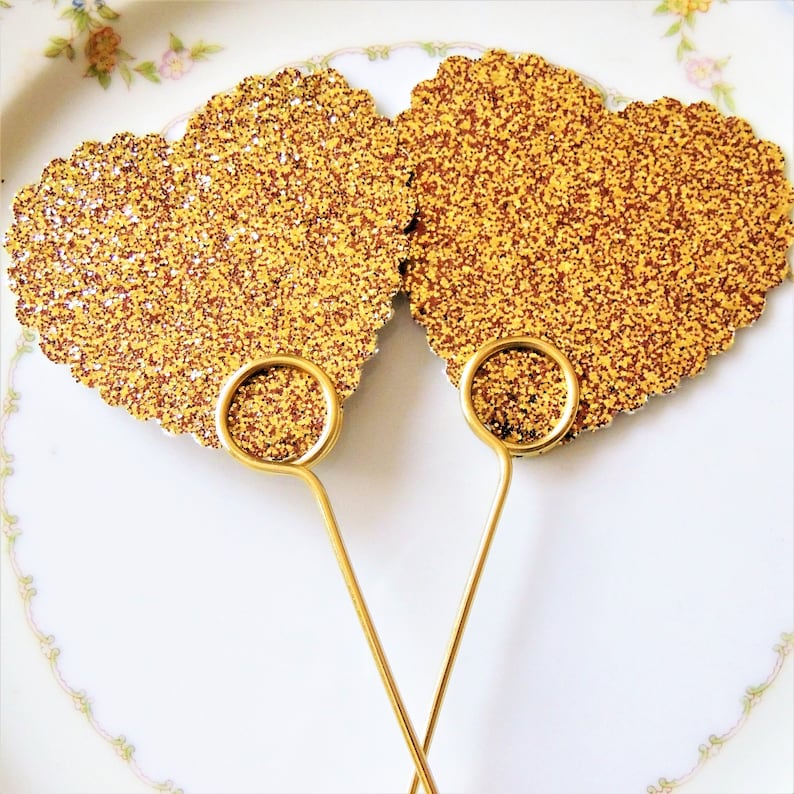 WIRE PICTURE HOLDER Cake Toppers Wire Photo Card Holders Etsy