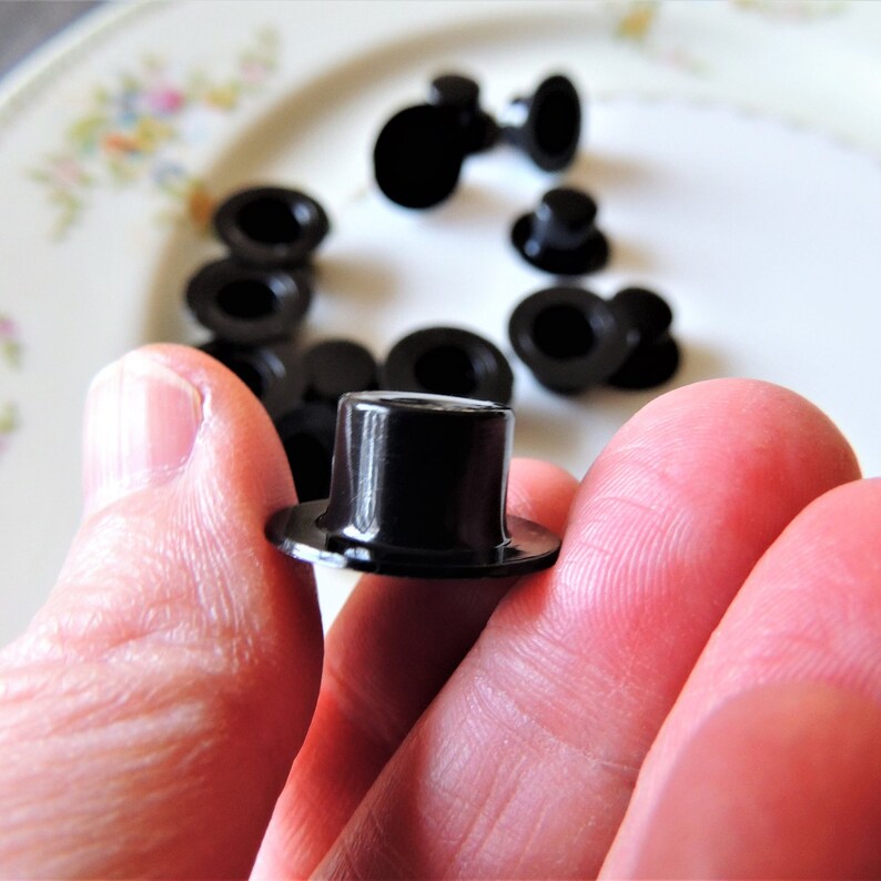 Bulk MINI summit zenith HAT Black Miniature Craft Hats 3 Sizes