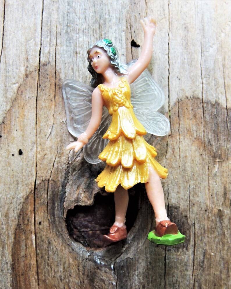 MINIATURE FAIRIES Fairy Doll Plastic Figures Figurines Doll Etsy